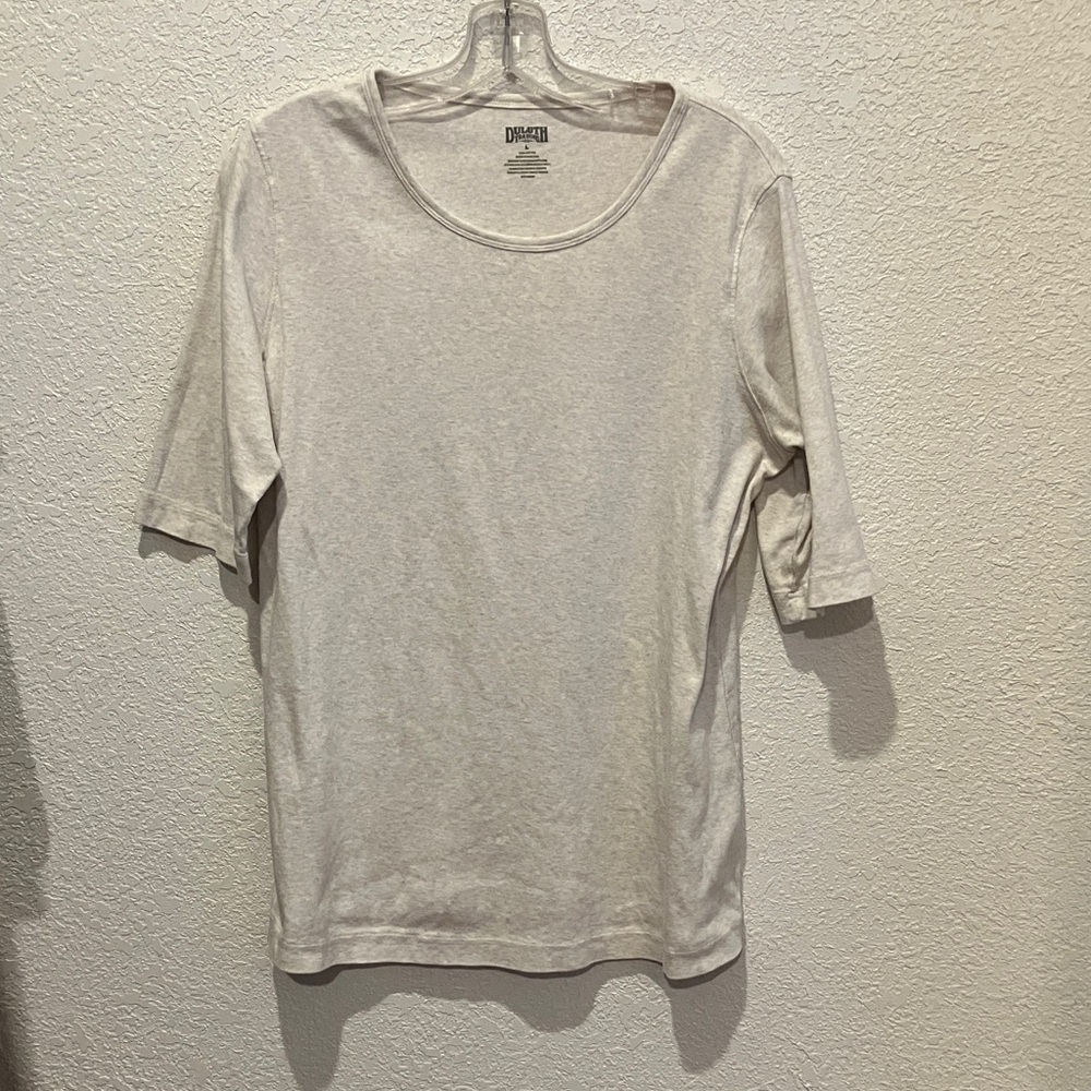 Duluth Large Elbow Sleeve knit long tailed tee